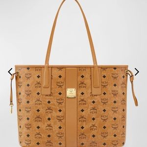 MCM Liz Reversible Medium Visetos Tote Bag